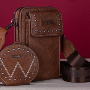 Wrangler Crossbody Cell Phone Purse Wallet with coin pouch